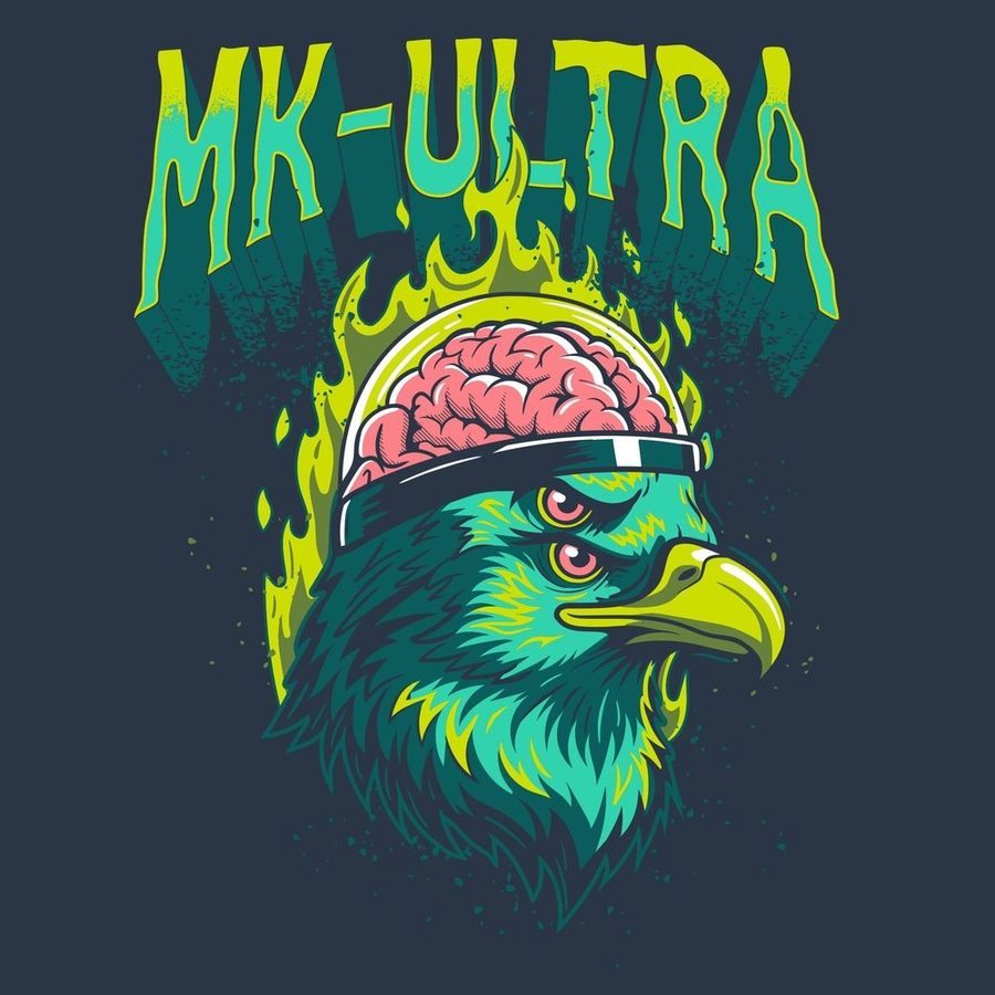 Grunt Style MK-Ultra T-Shirt - Midnight Navy