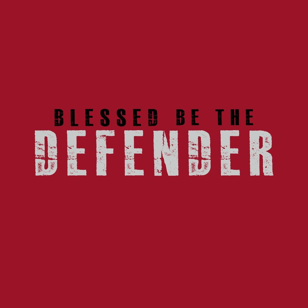 Grunt Style Blessed Be The Defender T-Shirt - Red