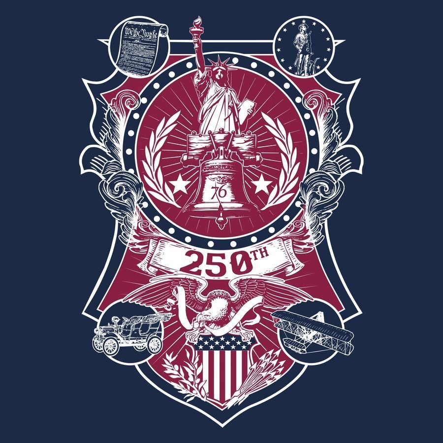 Grunt Style 250th Commemorative Long Sleeve - Navy