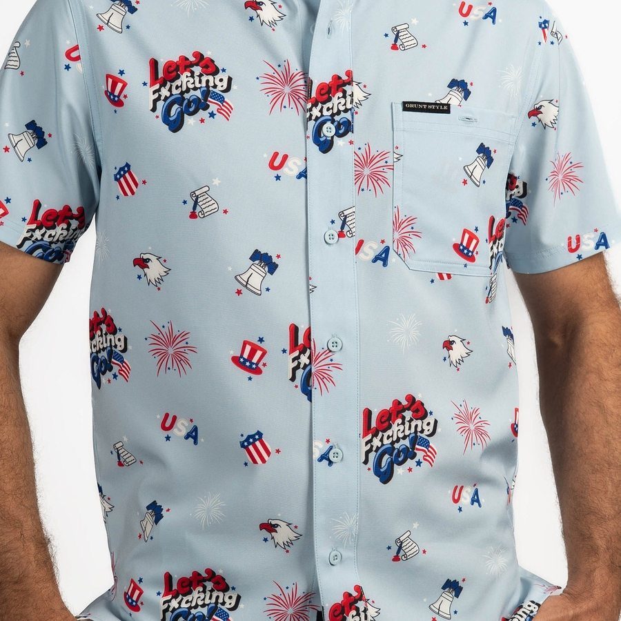 Grunt Style Men's Commander Button Down - LFG
