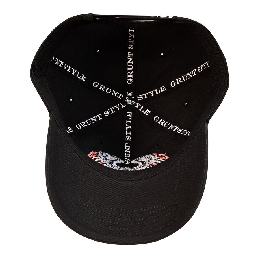 Grunt Style Freedom Angel Dad Hat - Black
