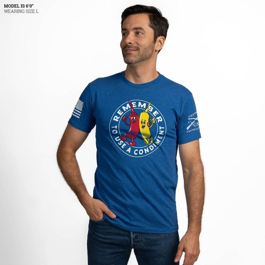 Grunt Style Use A Condiment T-Shirt - Royal