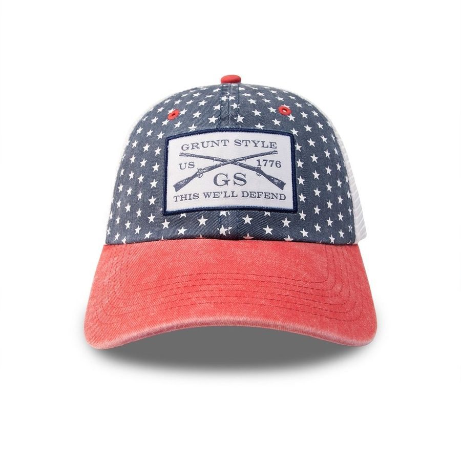 Grunt Style Grunt Style Logo Mesh Hat - Stars
