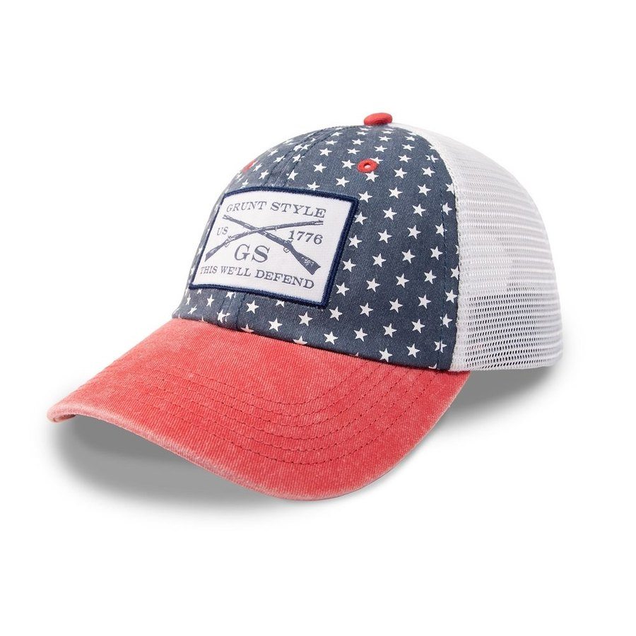 Grunt Style Grunt Style Logo Mesh Hat - Stars