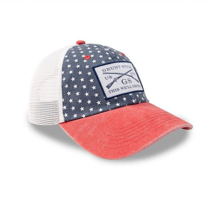 Grunt Style Grunt Style Logo Mesh Hat - Stars
