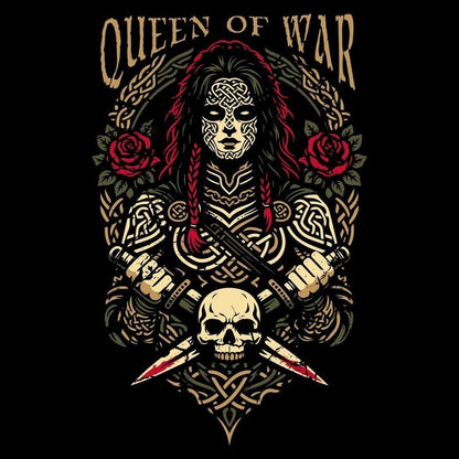 Grunt Style Women's Queen Of War Flowy Tank - Black