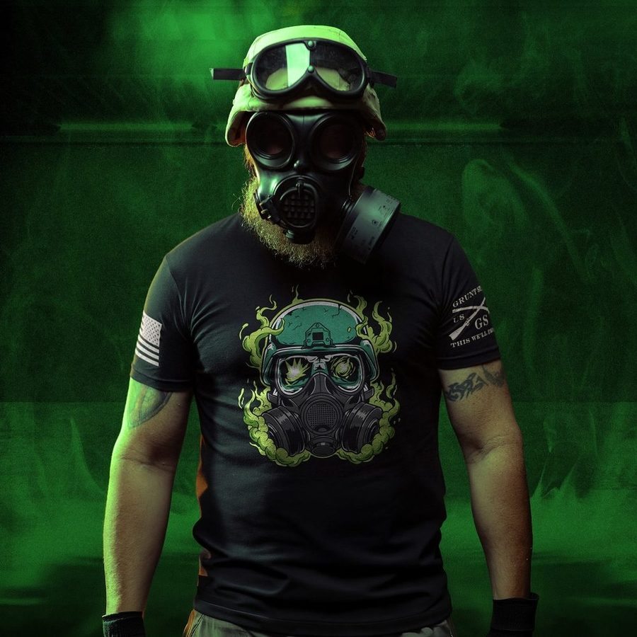 Grunt Style Chemical Warfare T-Shirt - Black