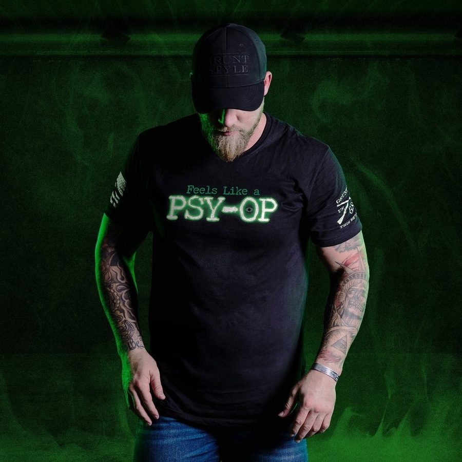 Grunt Style Psy-Op T-Shirt - Black