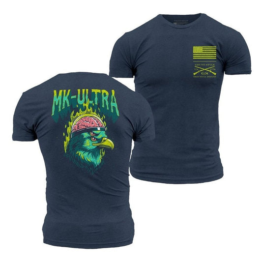 Grunt Style MK-Ultra T-Shirt - Midnight Navy