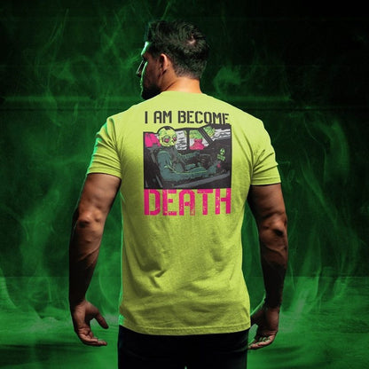 Grunt Style I Am Become Death T-Shirt - Safety Green