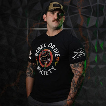 Grunt Style Rebel Or Die T-Shirt - Black