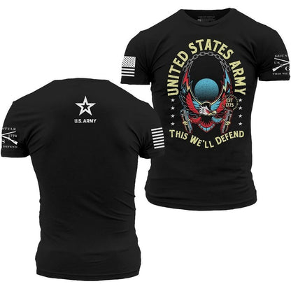Grunt Style Army - This We'll Defend T-Shirt - Black
