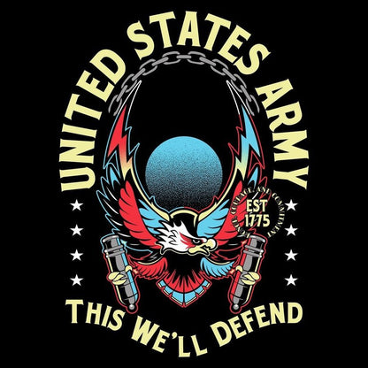 Grunt Style Army - This We'll Defend T-Shirt - Black