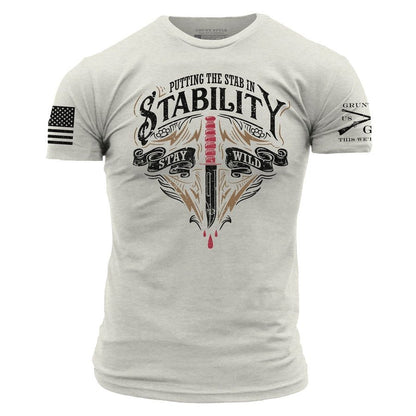 Grunt Style Stab in Stability T-Shirt - Sand