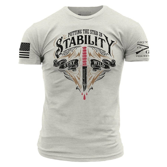 Grunt Style Stab in Stability T-Shirt - Sand