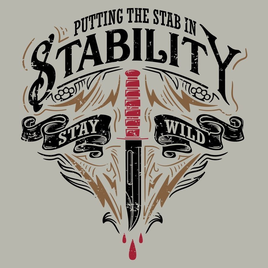 Grunt Style Stab in Stability T-Shirt - Sand
