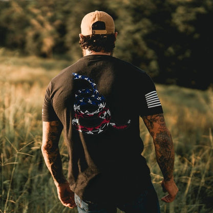Grunt Style Freedom Gadsden T-Shirt - Black