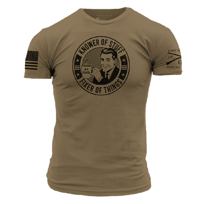 Grunt Style Knower of Stuff T-Shirt - Combat Green