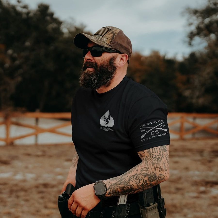 Grunt Style Death Dealer T-Shirt - Black