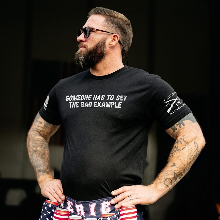 Grunt Style Bad Example T-Shirt - Black