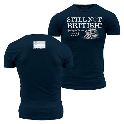 Grunt Style Still Not British T-Shirt - Midnight Navy