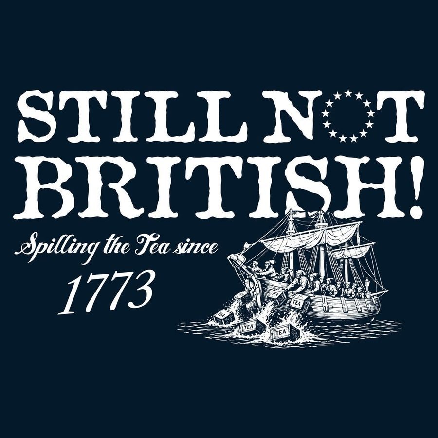 Grunt Style Still Not British T-Shirt - Midnight Navy