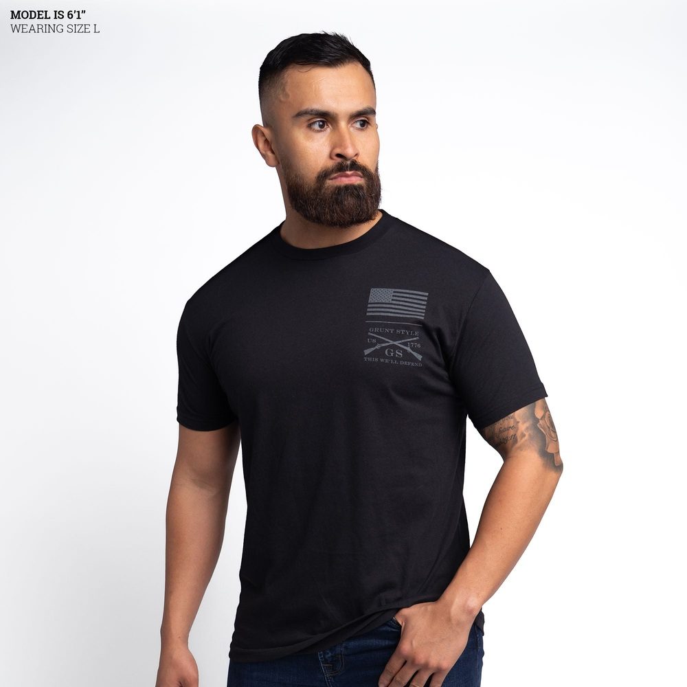 Grunt Style Men's Strength Through Suffering Tee - Black
