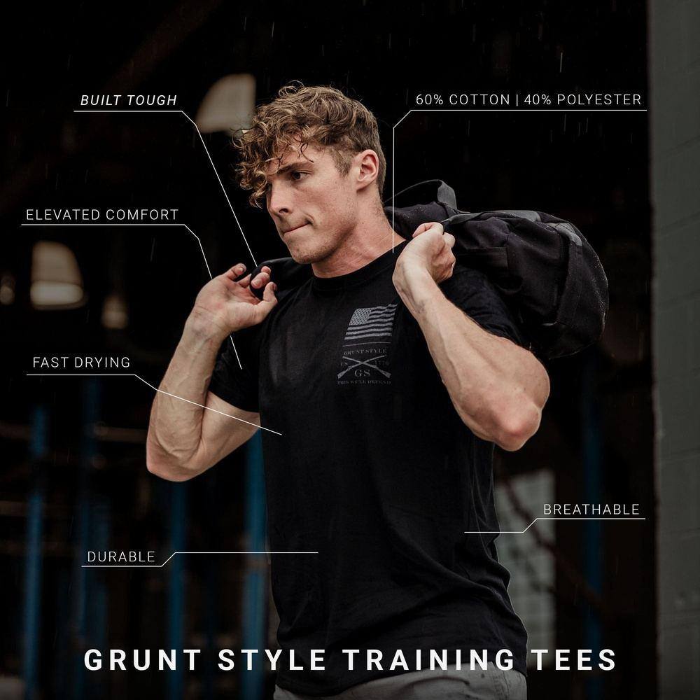 Grunt Style Men's Strength Through Suffering Tee - Black