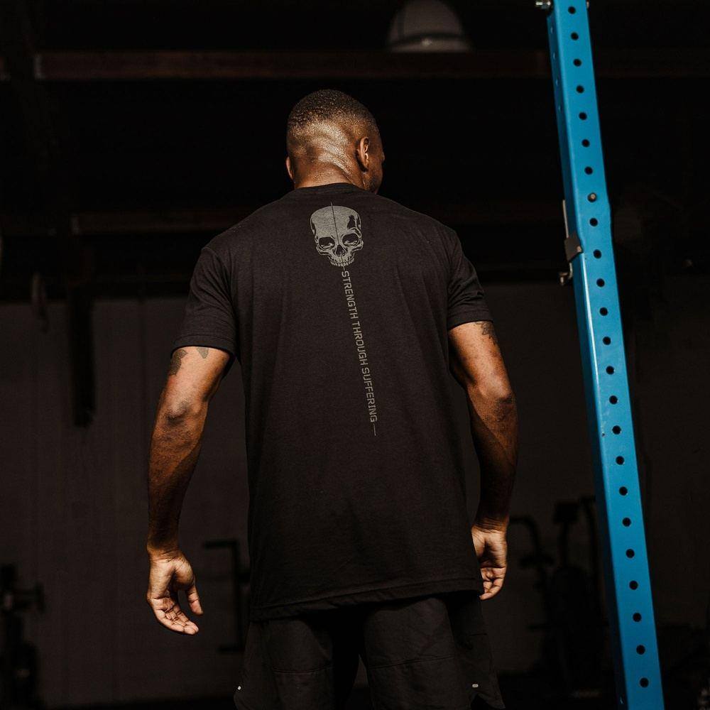 Grunt Style Men's Strength Through Suffering Tee - Black