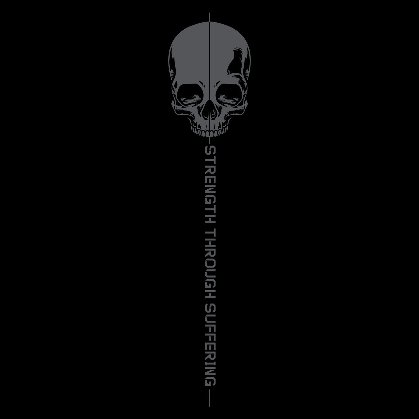 Grunt Style Men's Strength Through Suffering Tee - Black