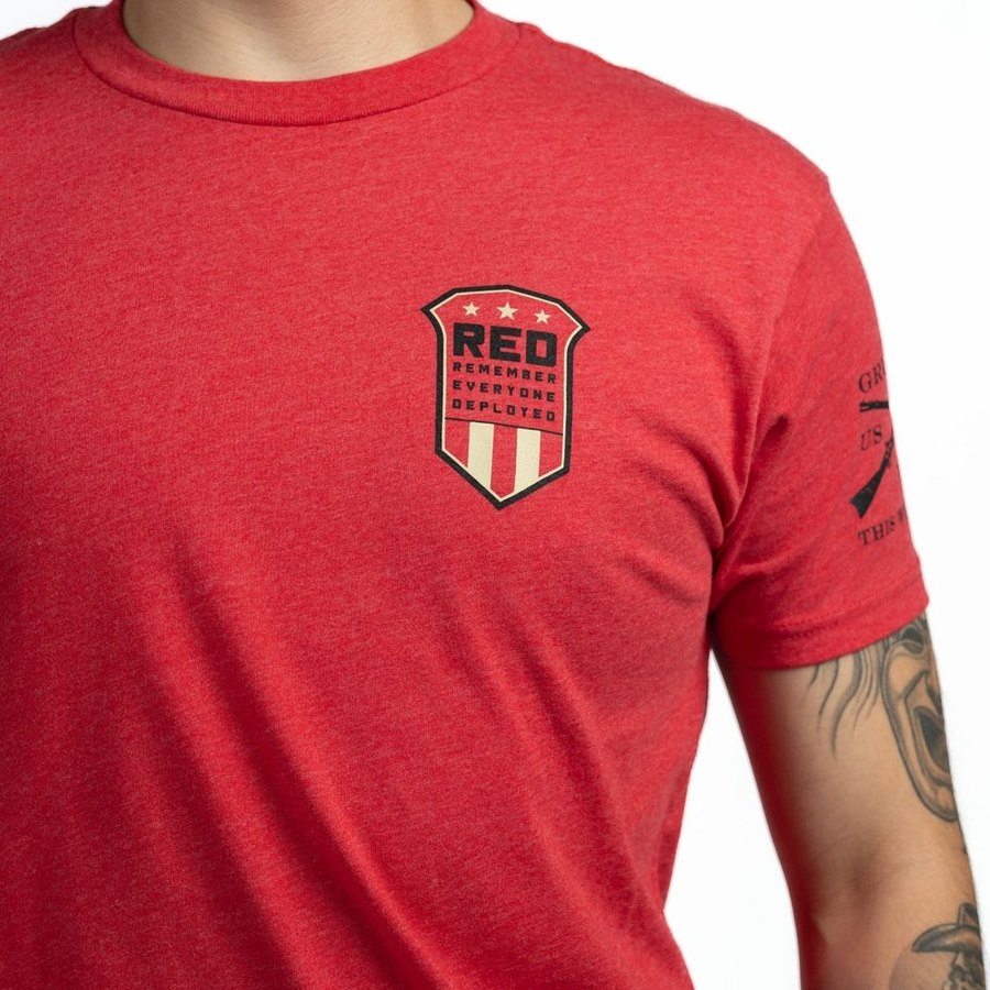 Grunt Style Mission RED T-Shirt - Red