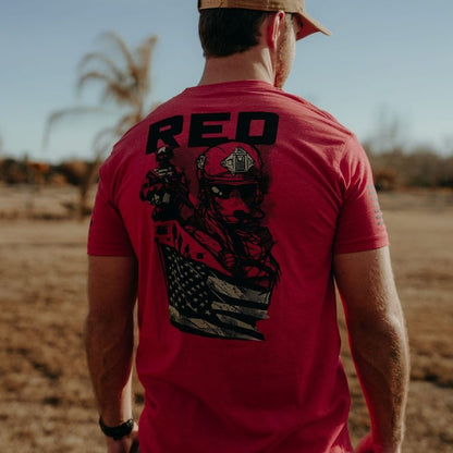 Grunt Style Mission RED T-Shirt - Red