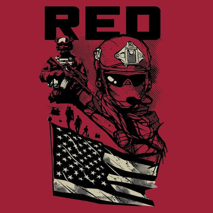 Grunt Style Mission RED T-Shirt - Red