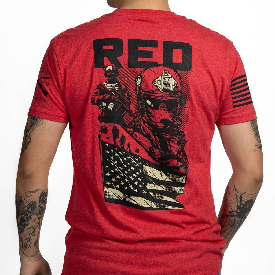 Grunt Style Mission RED T-Shirt - Red