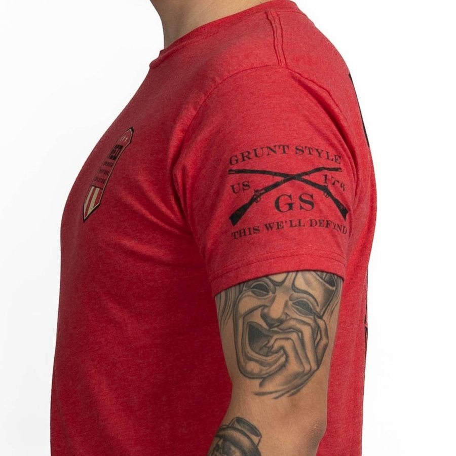 Grunt Style Mission RED T-Shirt - Red