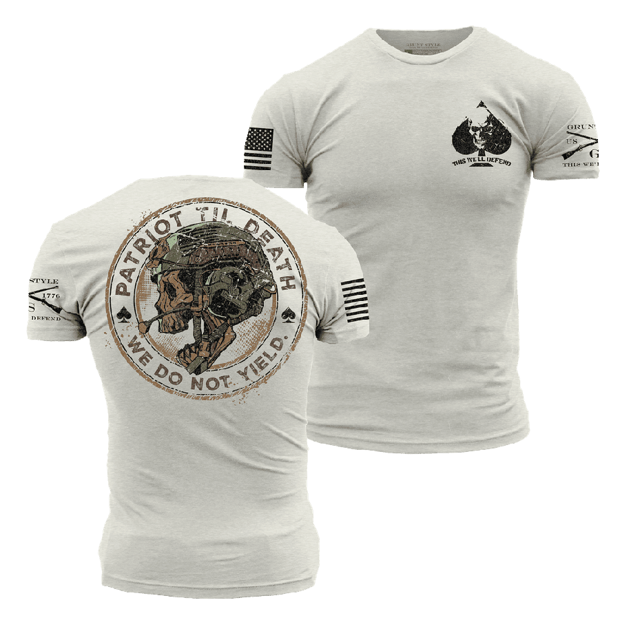 Grunt Style Patriot Seal T-Shirt - Sand
