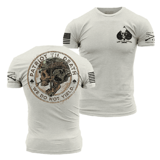 Grunt Style Patriot Seal T-Shirt - Sand