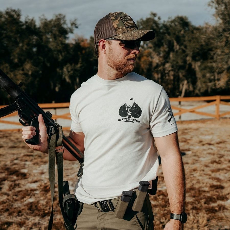 Grunt Style Patriot Seal T-Shirt - Sand
