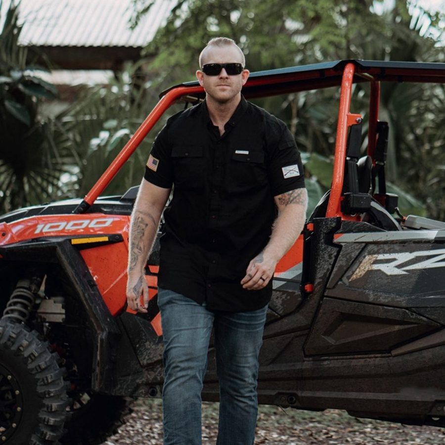 Grunt Style Men's Garage Button Down - Black