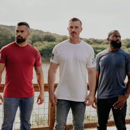 Grunt Style Basic T-Shirts - Patriot Pack - 3 Pack
