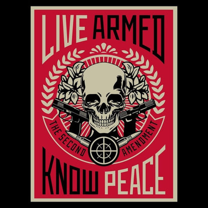 Grunt Style Live Armed T-Shirt - Black