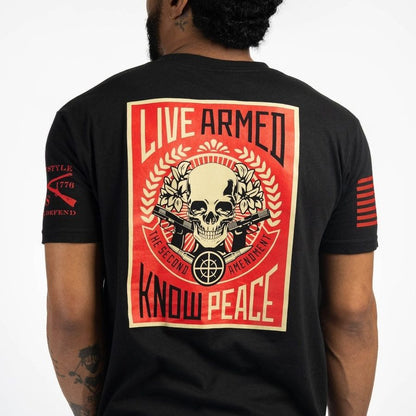 Grunt Style Live Armed T-Shirt - Black