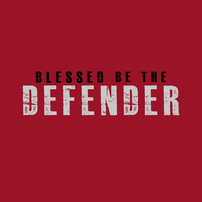 Grunt Style Blessed Be The Defender T-Shirt - Red