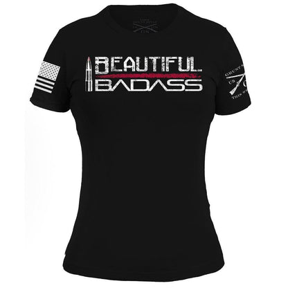 Grunt Style Patriotic Tops for Women | Beautiful Badass Tee