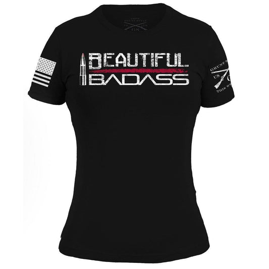 Grunt Style Patriotic Tops for Women | Beautiful Badass Tee