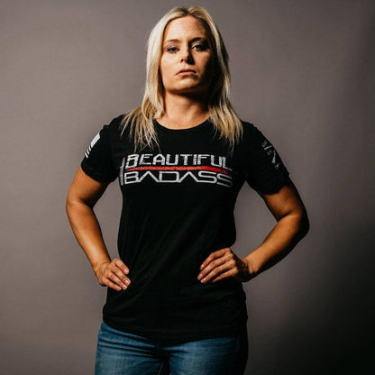 Grunt Style Patriotic Tops for Women | Beautiful Badass Tee