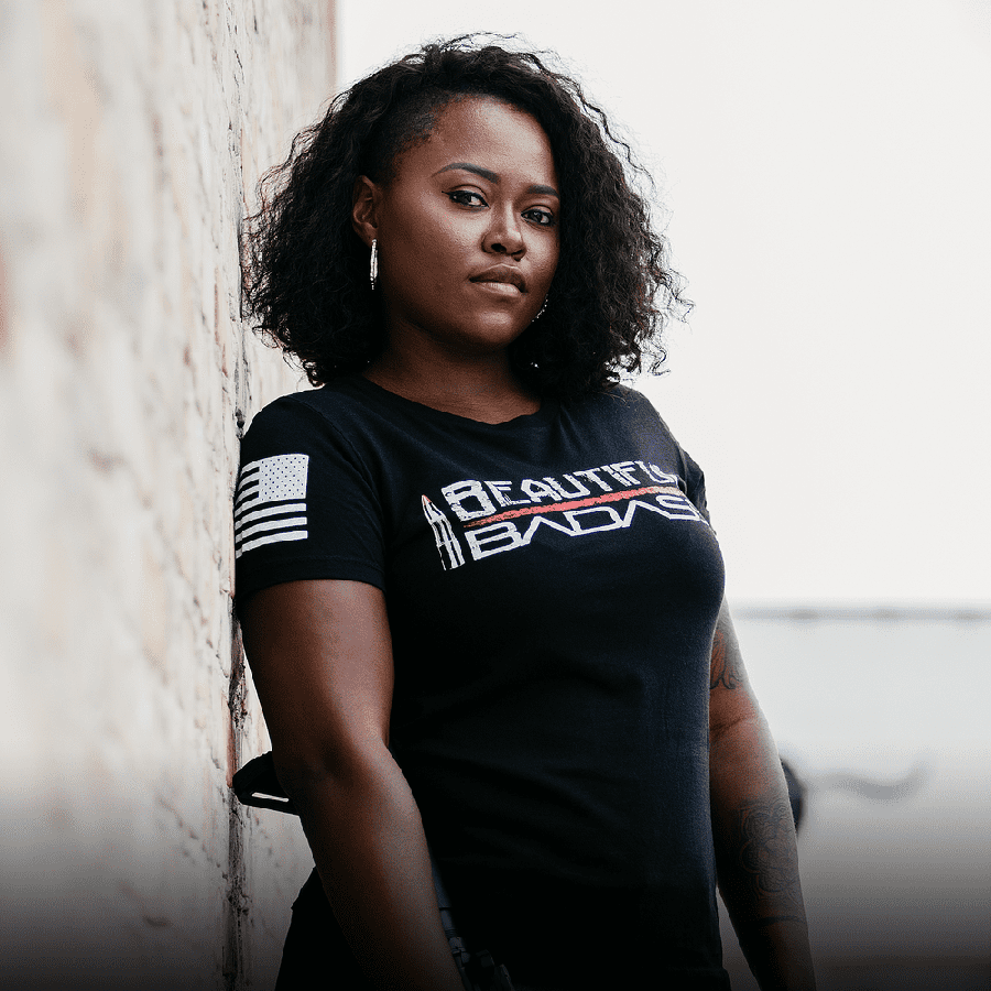 Grunt Style Patriotic Tops for Women | Beautiful Badass Tee