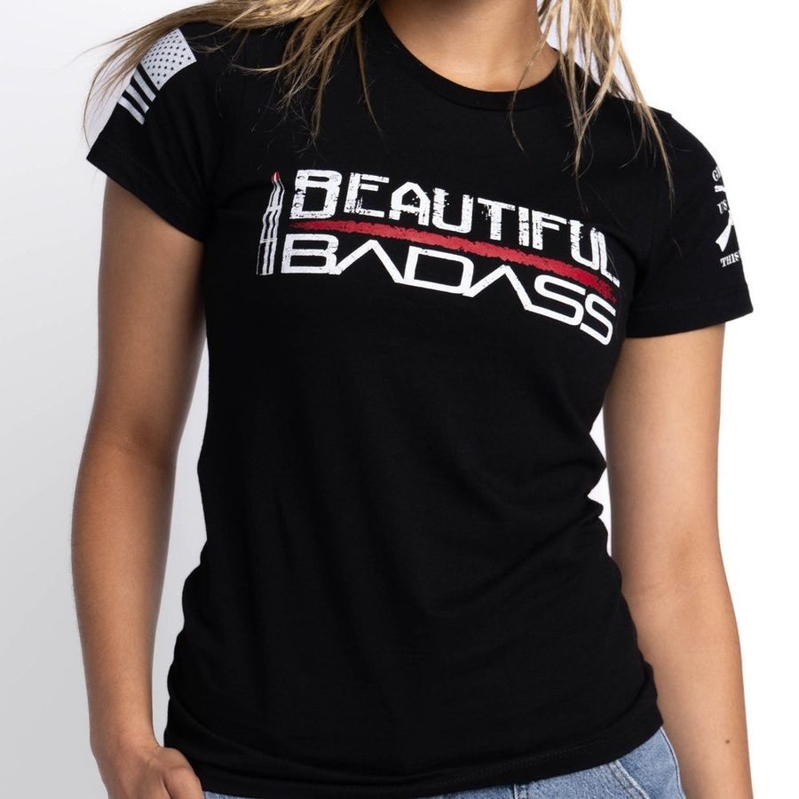 Grunt Style Patriotic Tops for Women | Beautiful Badass Tee
