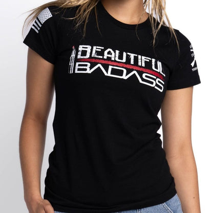Grunt Style Patriotic Tops for Women | Beautiful Badass Tee