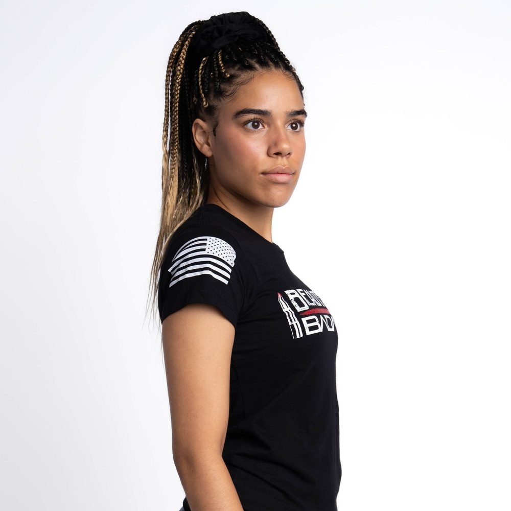 Grunt Style Patriotic Tops for Women | Beautiful Badass Tee